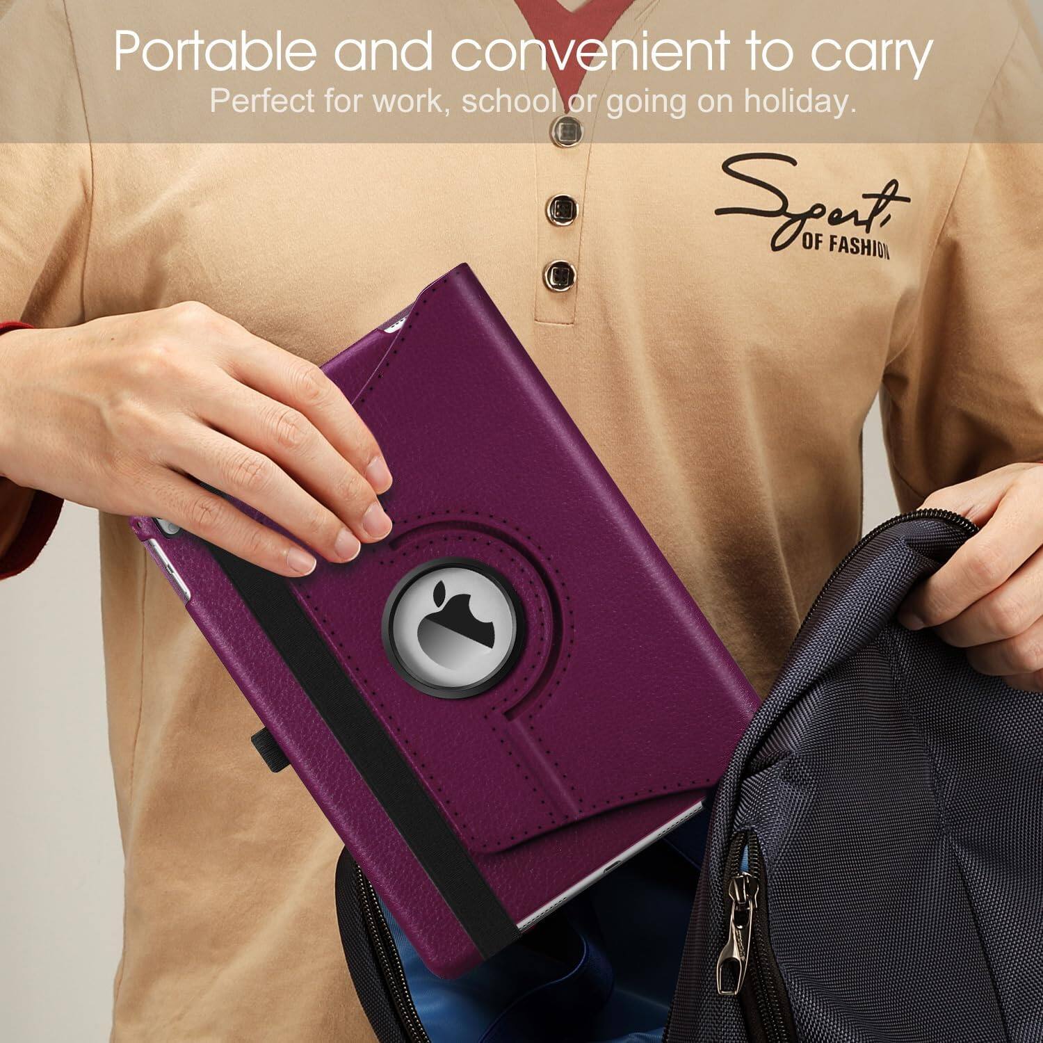 Portable and convenient to carry  
Perfect for work, school or going on holiday.  
Sport OF FASHION