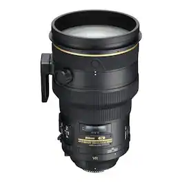 Nikon - 200mm f/2G IF-ED AF-S VR II Telephoto Lens (International Model) - Black
