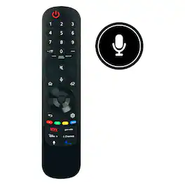 VINABTY - New MR21GA AKB76036202 Replaced Remote Fits for LG 2021 TV 43NANO75 43NANO756PA 43NANO776PA 43UP70003LA 43UP70006LA - Black