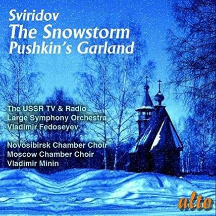 Sviridov
The Snowstorm
Pushkin's Garland
The USSR TV & Radio Large Symphony Orchestra
Vladimir Fedoseyev
Novosibirsk Chamber Choir
Moscow Chamber Choir
Vladimir Minin
alto