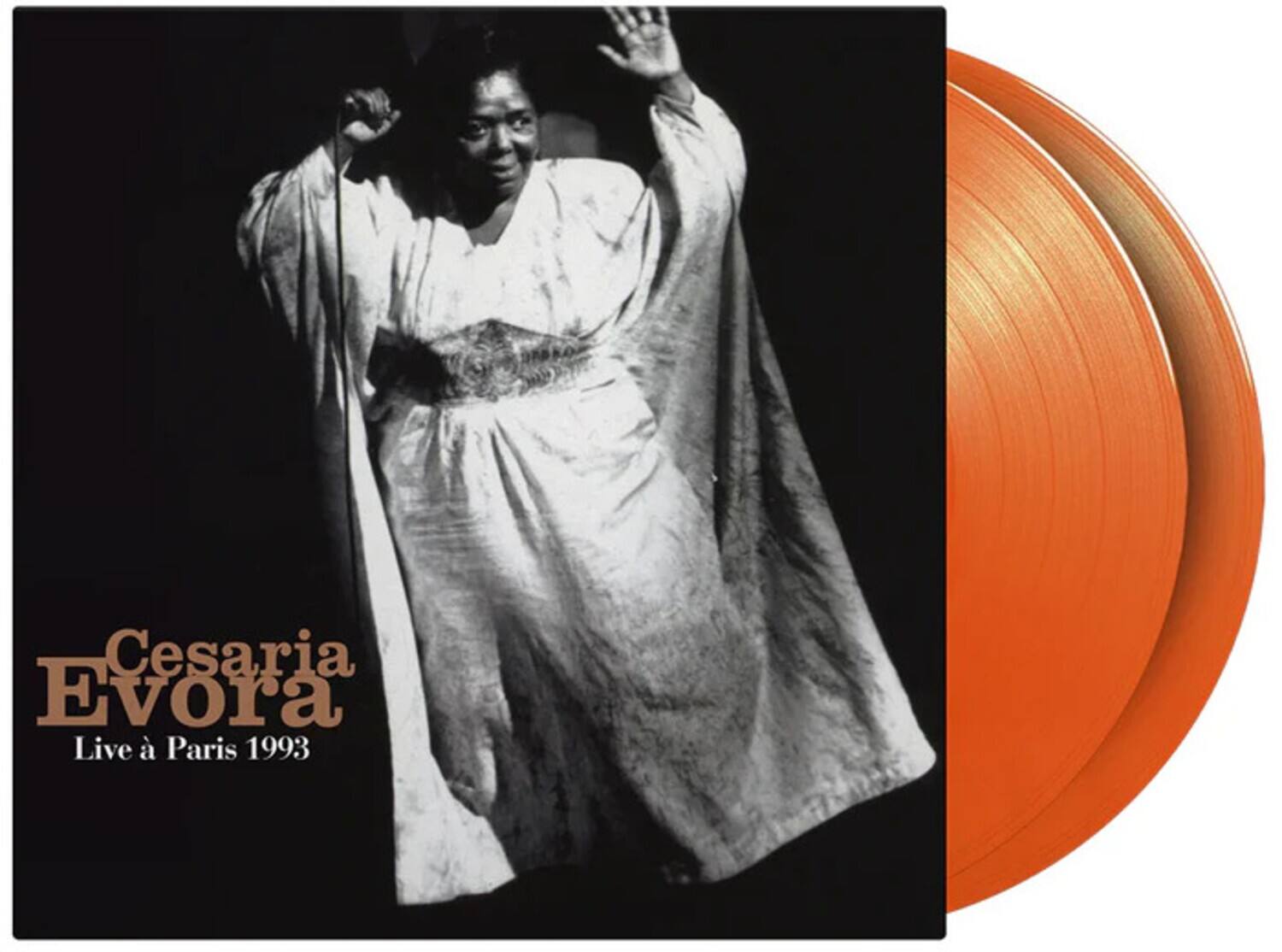 Cesaria Evora - Live A Paris 1993 - Limited 180-Gram Orange Colored Vinyl - VINYL LP
