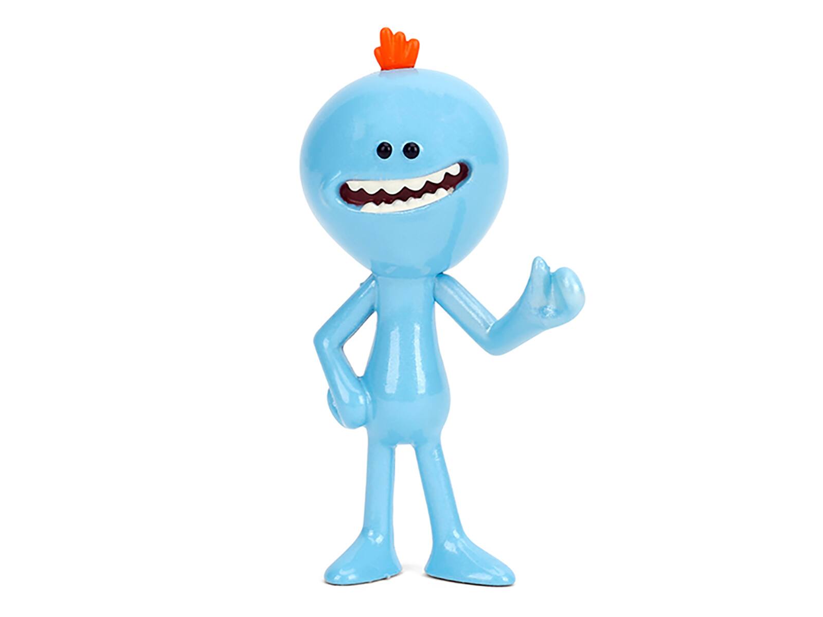 Back. Jada - Set of 4 Diecast Figures "Rick and Morty" (2013-Current) TV Series "Metalfigs" Series Diecast Models by Jada - Multicolor.