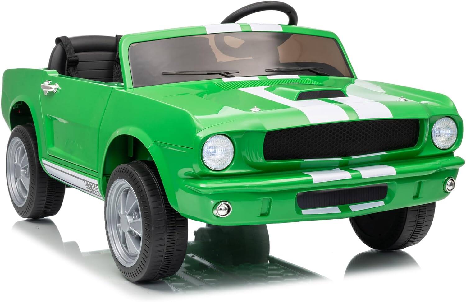 Electrodes Masters - 24V Kids Electric Car Ride on Cars, with Remote Control, 2 Seater Battery Powered Vehicles - Green price history on PriceWatchPro