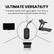 ULTIMATE VERSATILITY
Transmit audio from gym gear, TVs, PCs, or any device that outputs audio via AUX.
TV
GYM GEAR
PC
