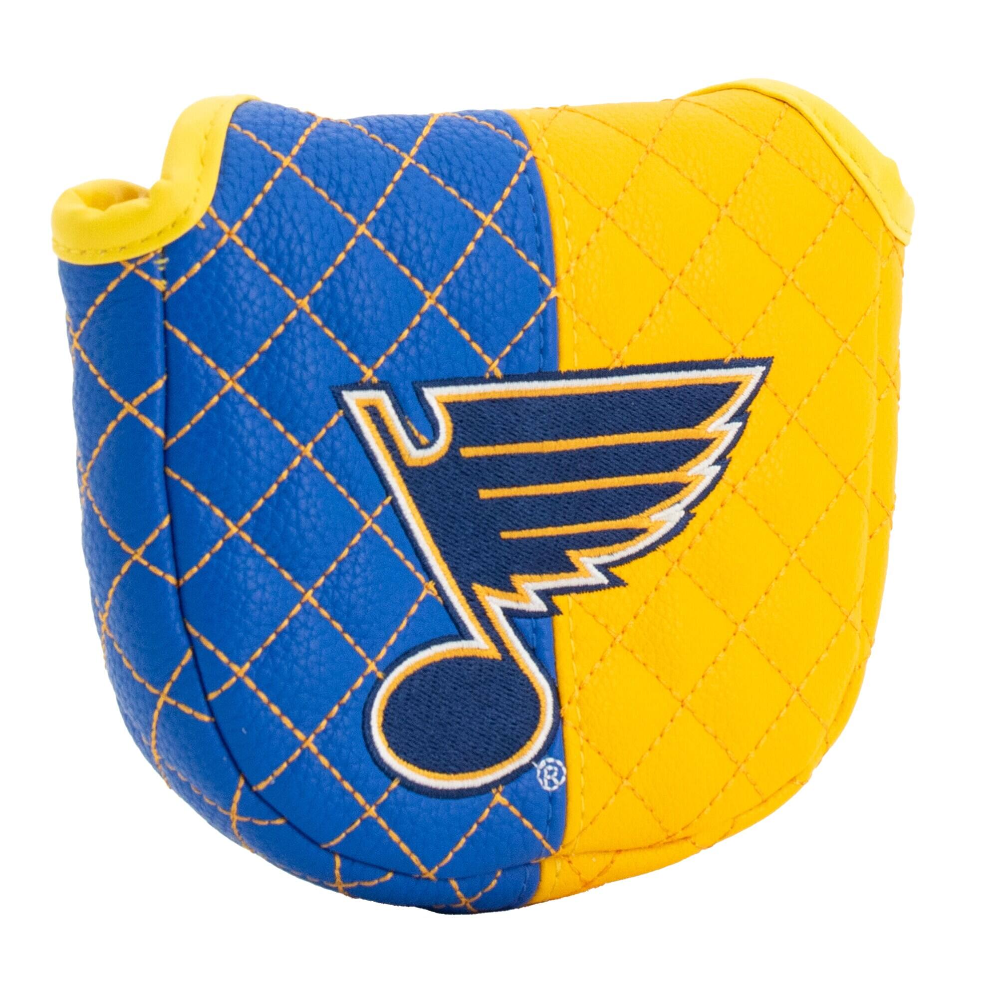 Alt View 2. Team Golf - St. Louis Blues Quilted Mallet Putter Cover - Multicolor.