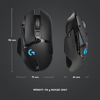 Logitech G502 Lightspeed Wireless Optical Gaming Mouse with RGB Logitech G502 Lightspeed Wireless Optical Gaming Mouse with RGB