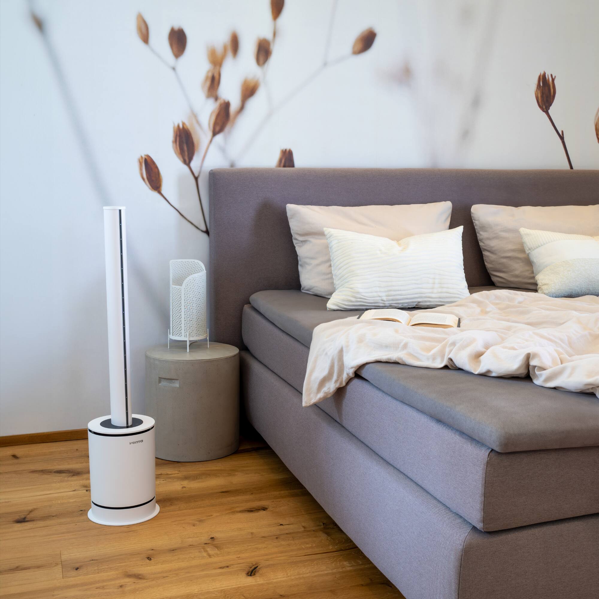 Alt View 6. Venta - AP100 Hybrid 3-in-1 Air Purifier with Cooling & Heating Functions.