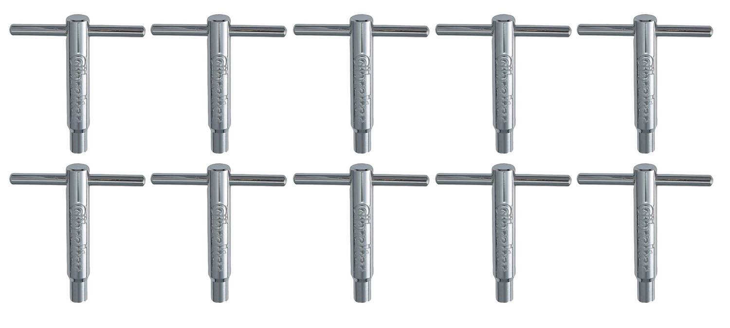 "Gibraltar Hardware - High Torque Drum Key, Chrome Tuning Tool with Larger Handle, Fits All Standard 1/4"" Drum Tension Rods, 10 Pack" price history on PriceWatchPro