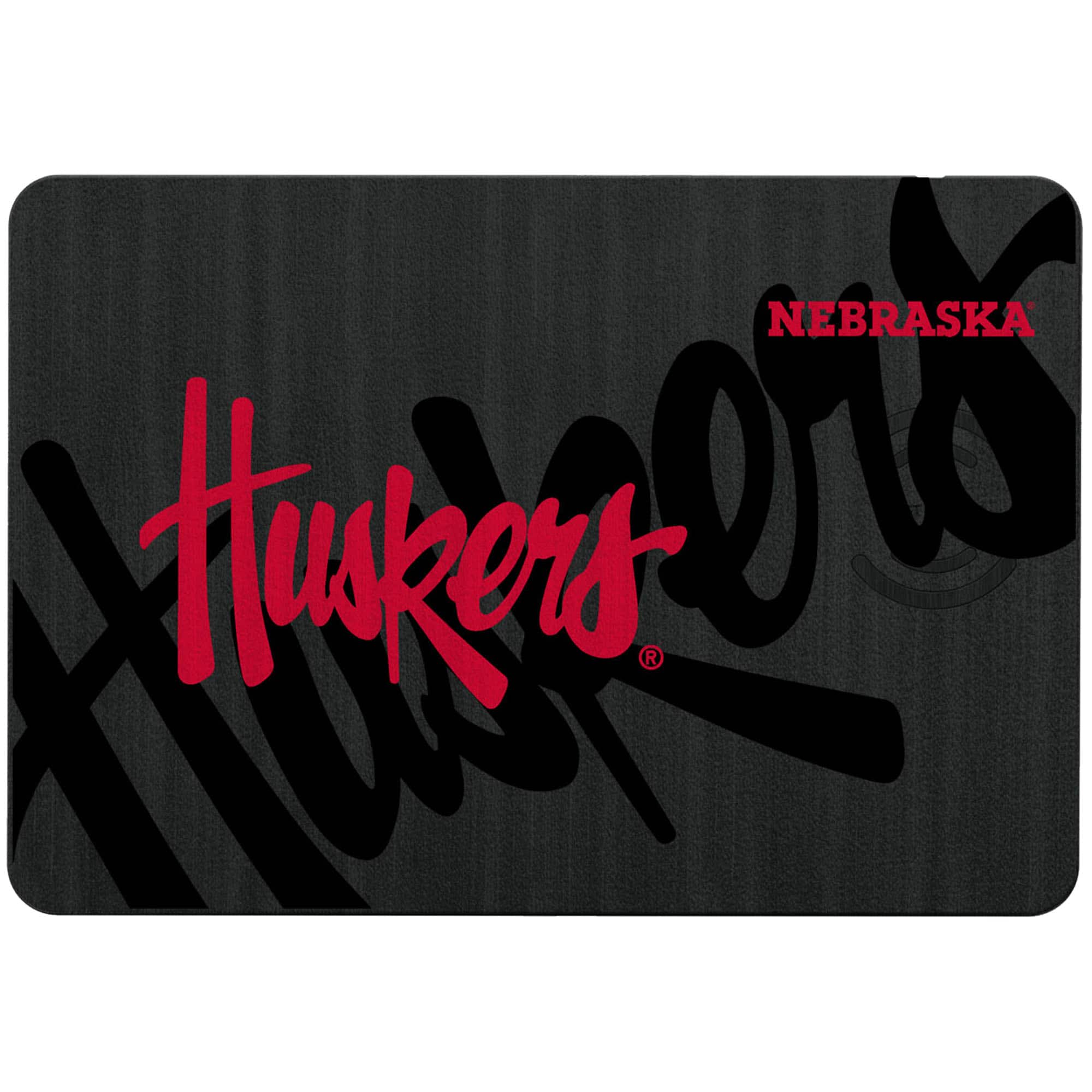 Keyscaper - Nebraska Huskers Team Wireless Charger and Mouse Pad - Multicolor