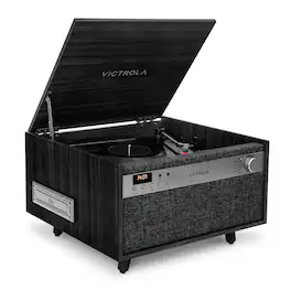 Victrola - Century 6-in-1 Music Center - Black