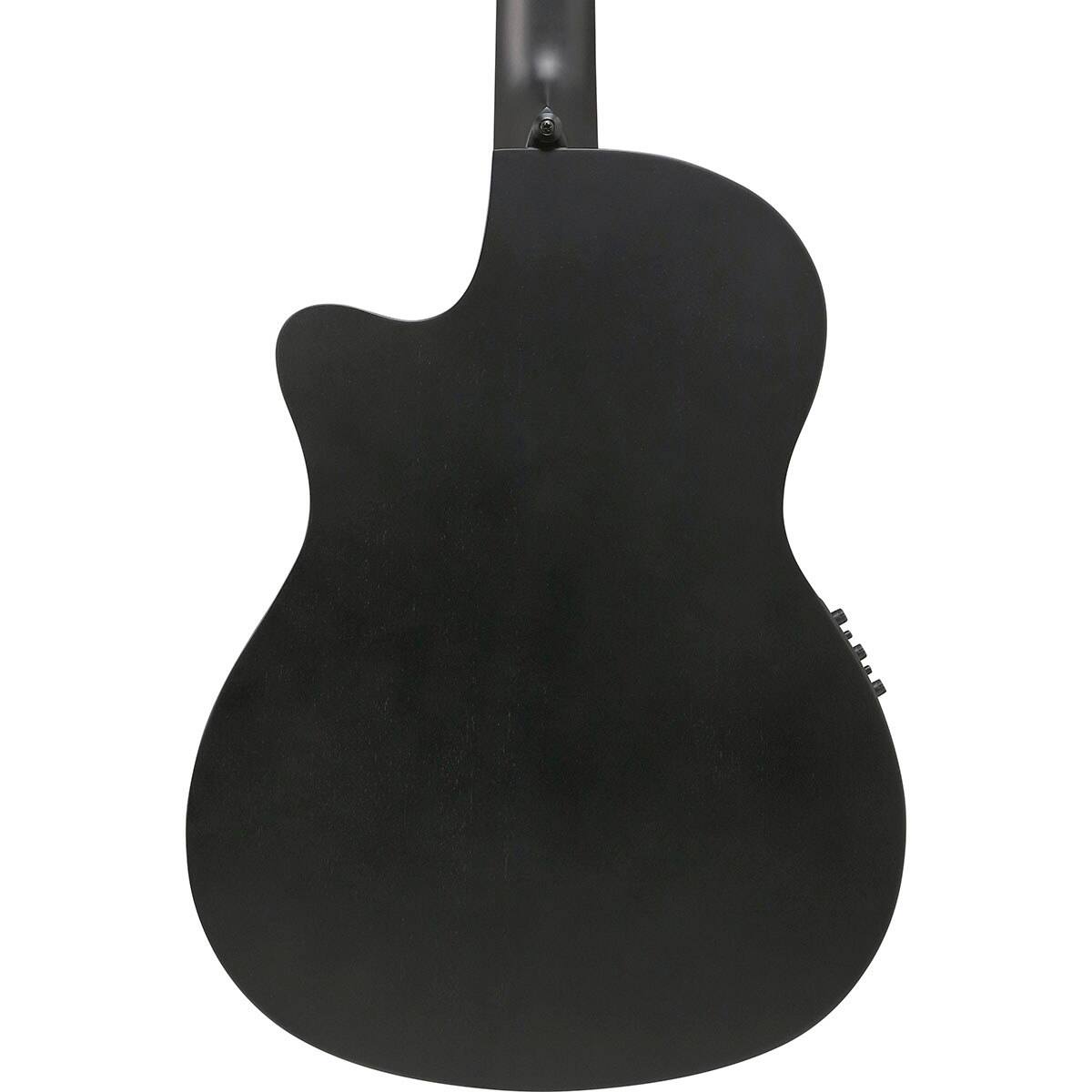 Alt View 4. Ibanez - Ibanez Classical Series GA621 Acoustic Electric Guitar, Black Out.