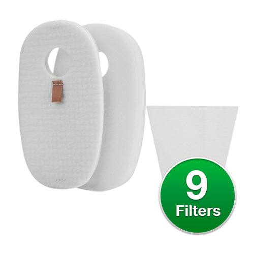 Left. EnviroCare - Vacuum Filters Part #F660 3 Pack.