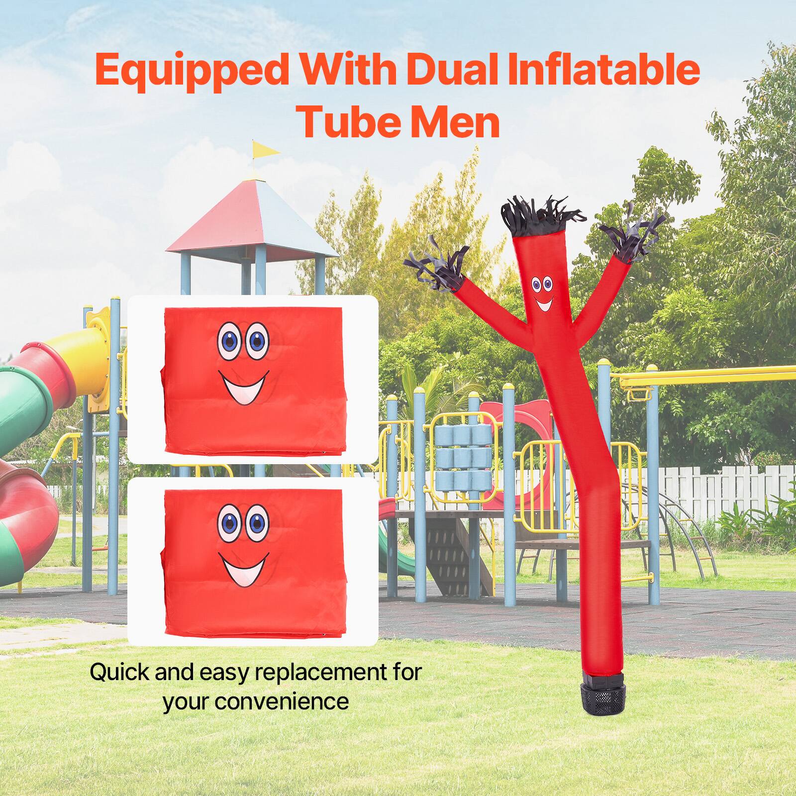 Equipped With Dual Inflatable Tube Men

Quick and easy replacement for your convenience