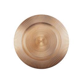 American Atelier - Estelle Plated Set of 4 Charger Plates 13"D - Gold
