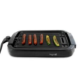 MegaChef - Dual Surface Reversible Indoor Grill and Griddle - Black