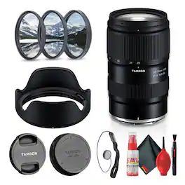 Bundle - Tamron - Tamron28-75mm F2.8 Di III VXD G2 for Model A063Z Nikon Z - Black