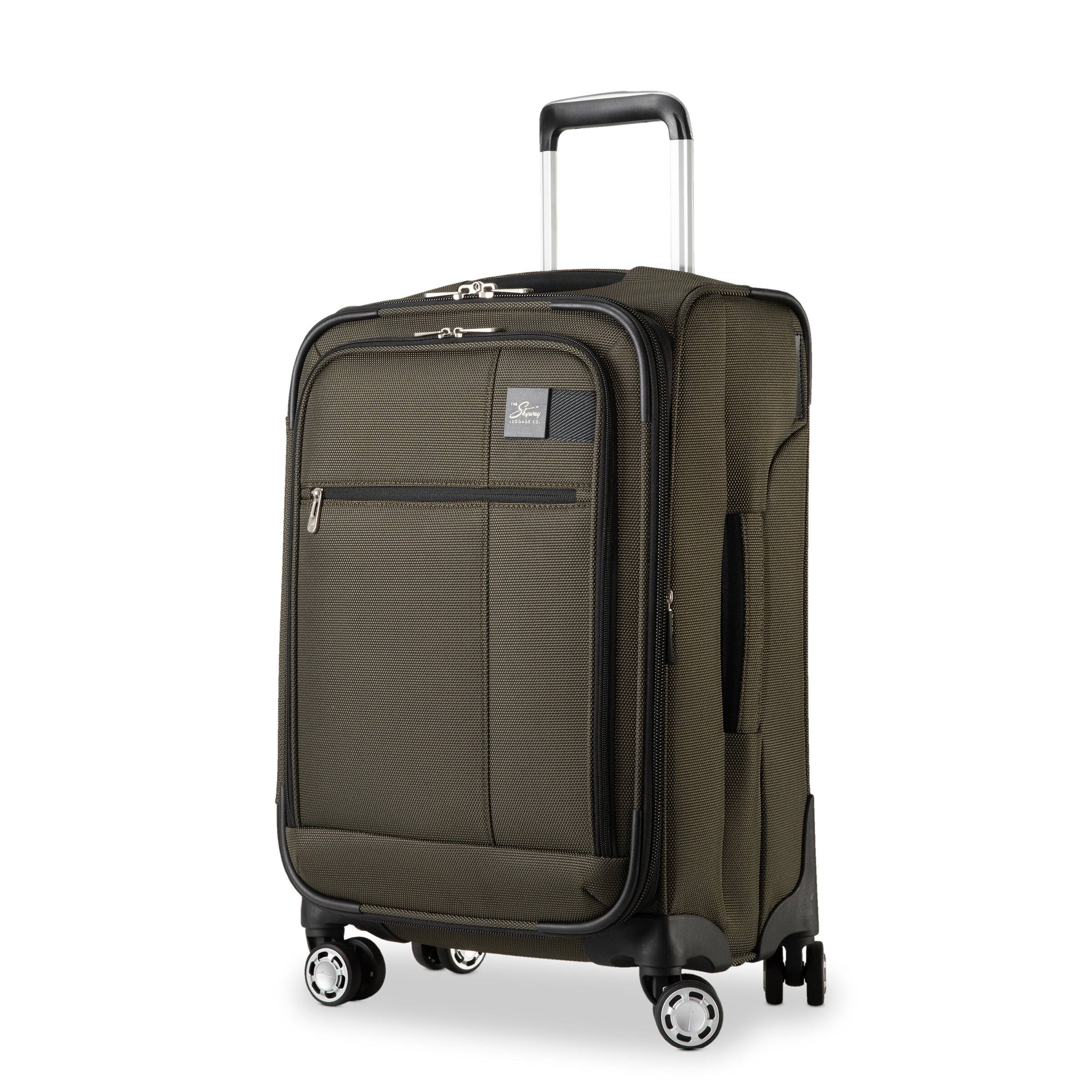 Angle. Skyway - Sigma 7.0 Softside Carry-On, Pine - Pine.