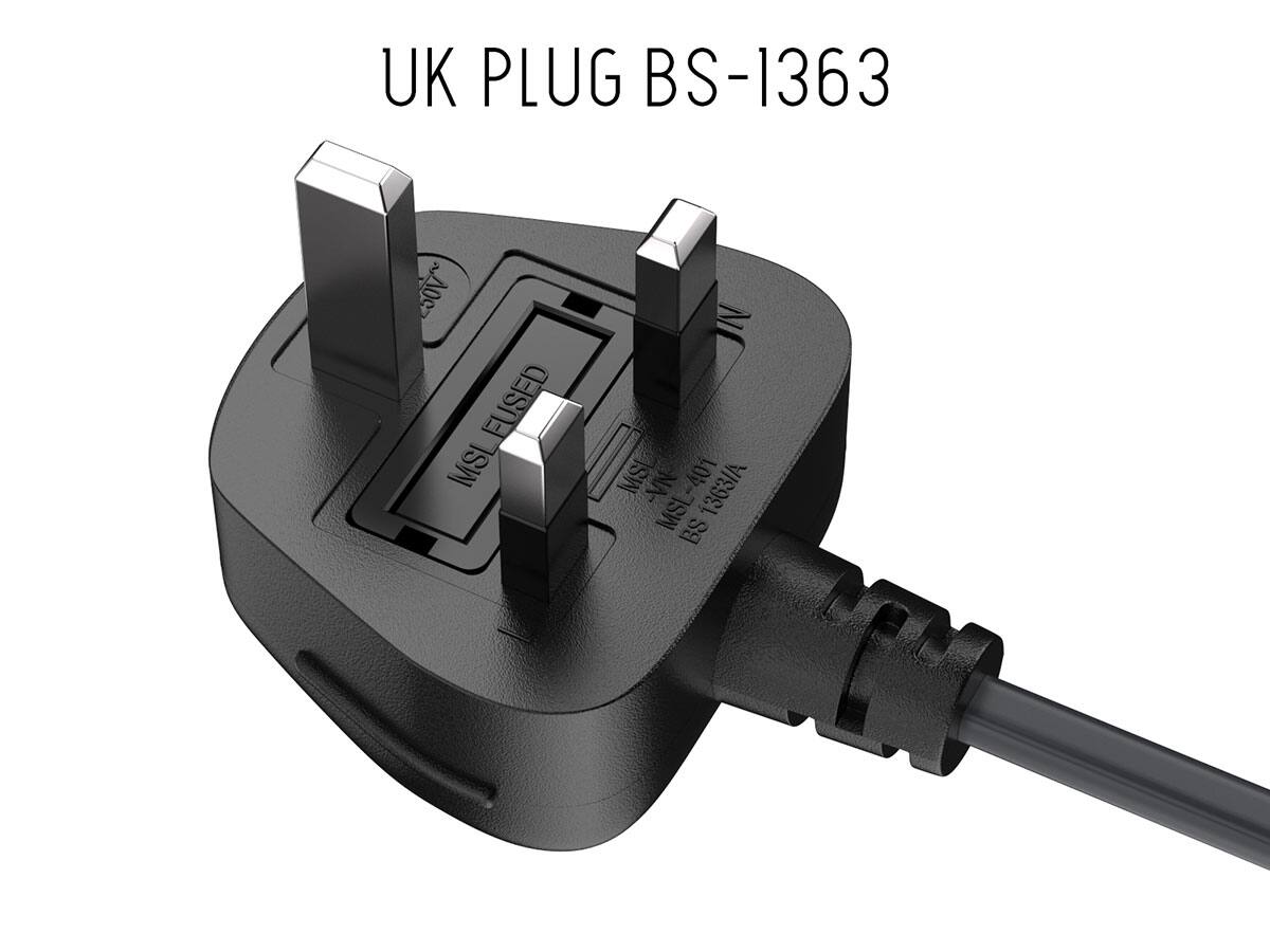 UK PLUG BS-1363  
MSLI VISLFUSED  
N MSI NA- 401 1363/A MSL- BS