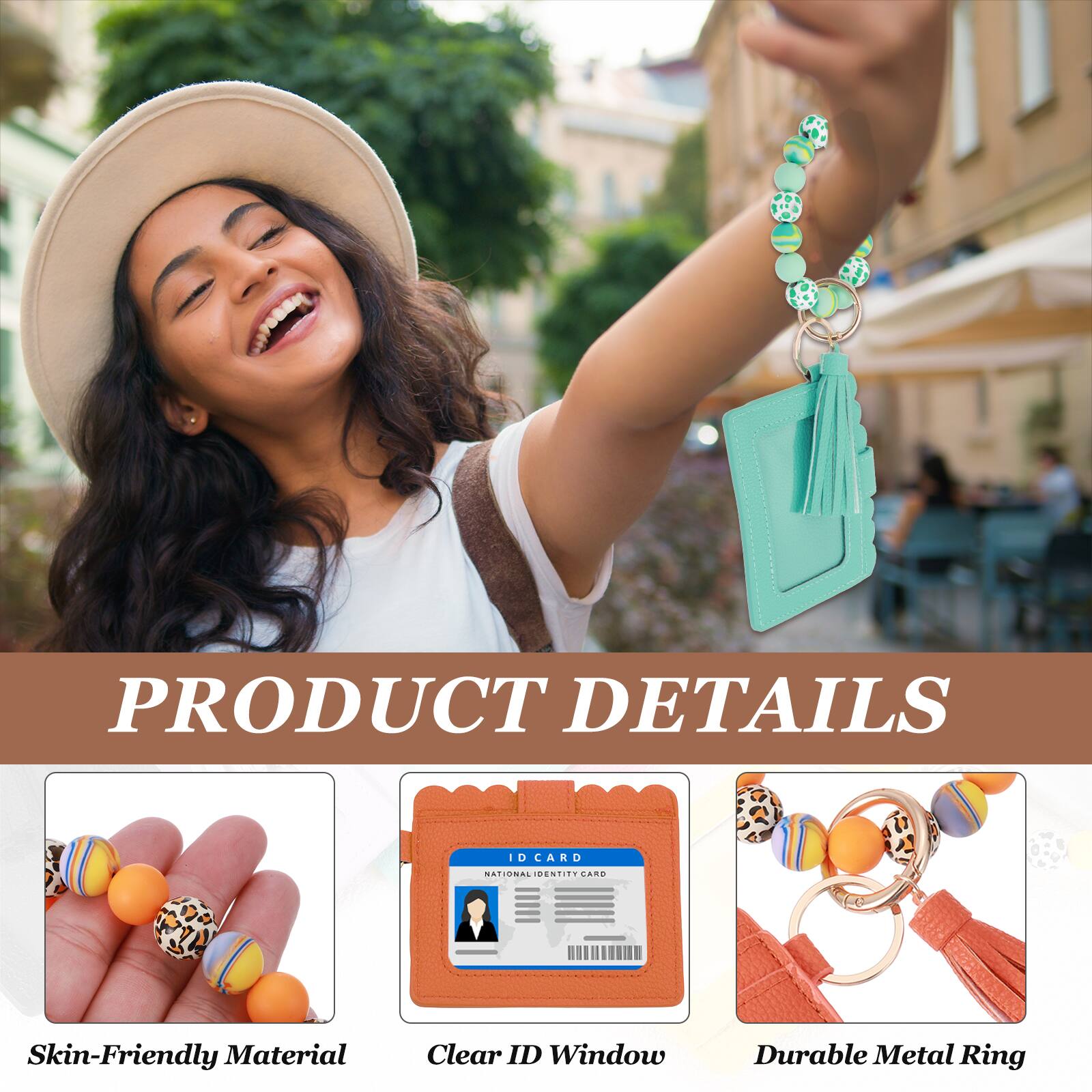 PRODUCT DETAILS  
ID CARD  
NATIONAL IDENTITY CARD  
Skin-Friendly Material  
Clear ID Window  
Durable Metal Ring