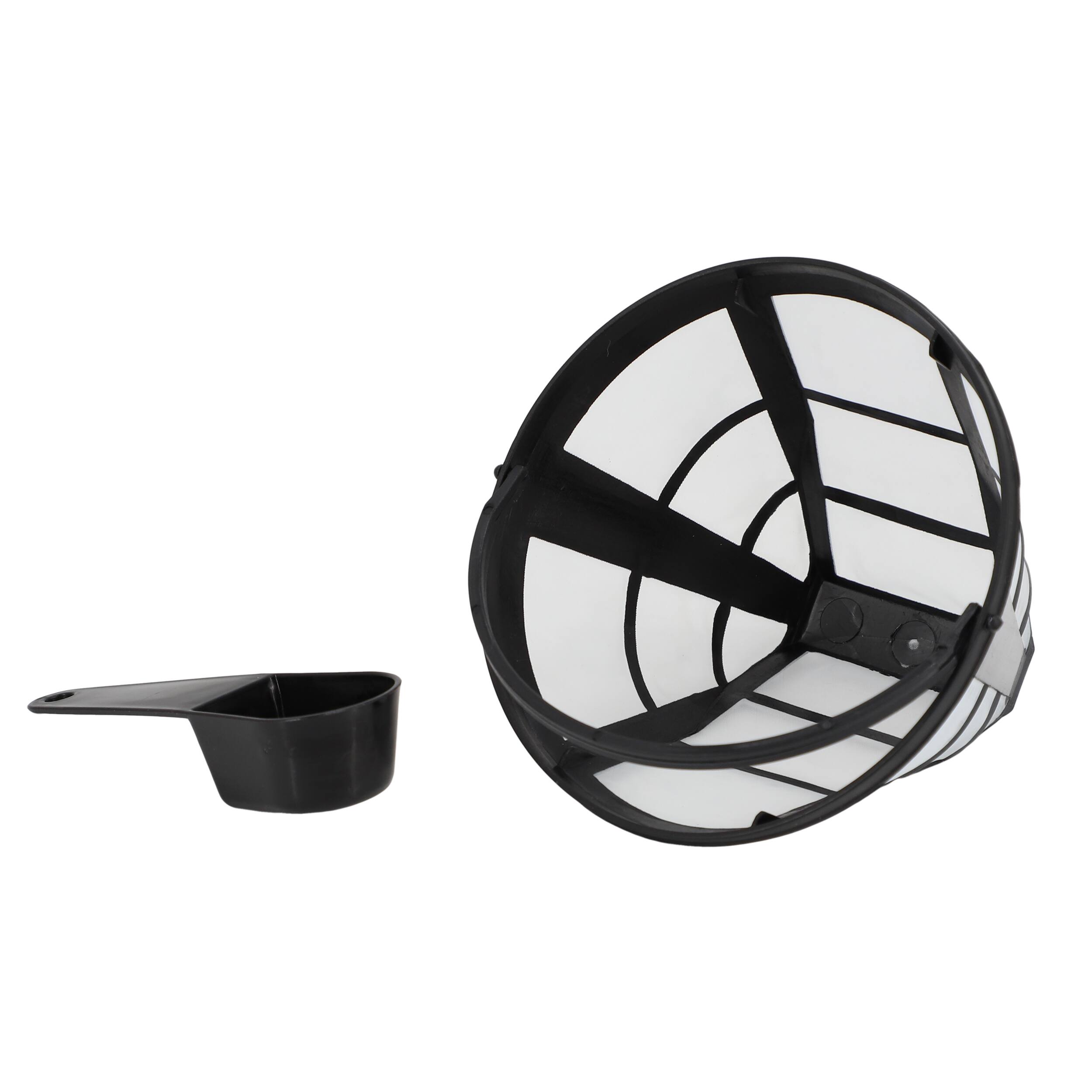 Alt View 5. Better Chef - Better Chef 12-Cup Programmable Coffee Maker in Black with Stainless Steel Accents - Black.