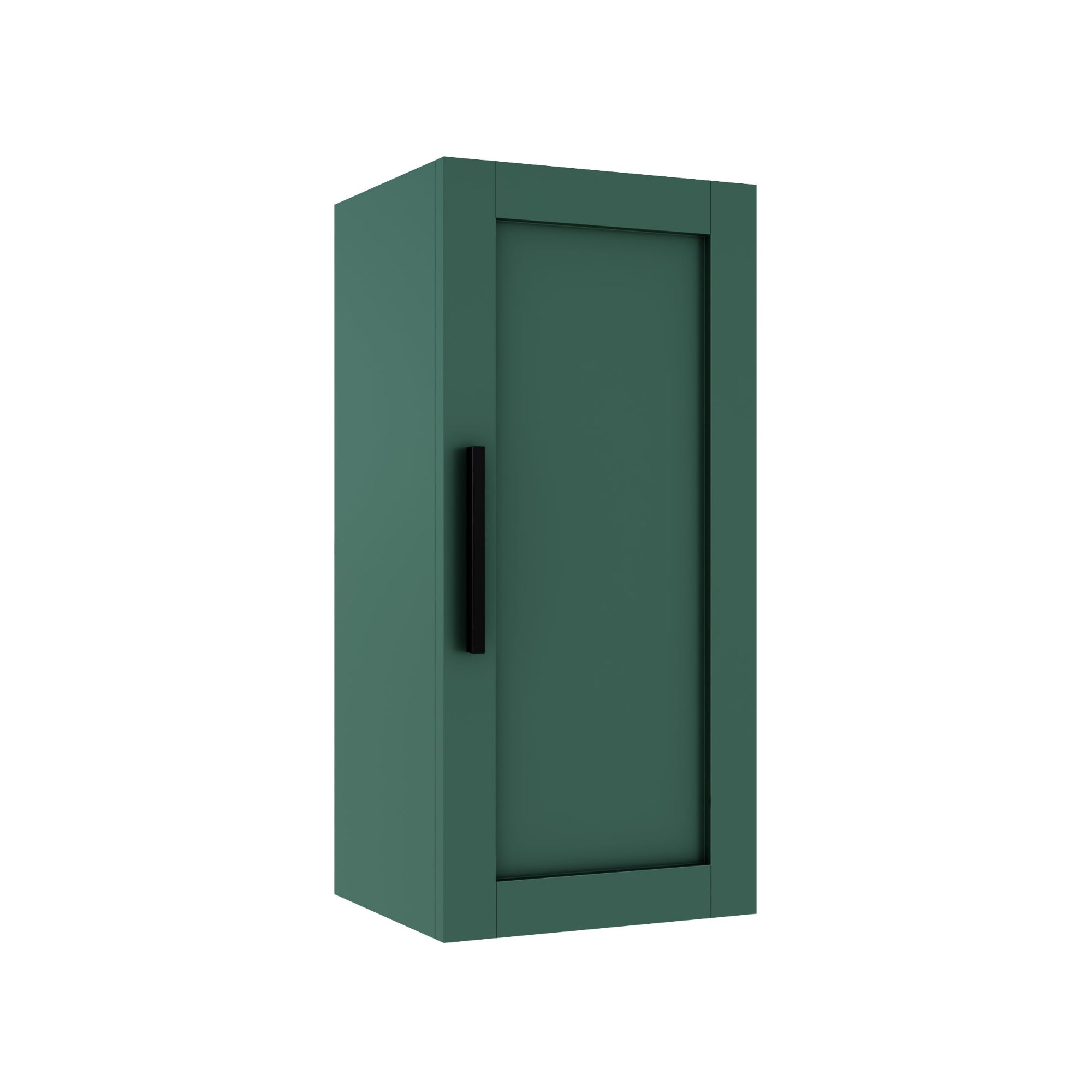 Alt View 3. Boyel Living - 14 Wall Mounted Floating Bathroom Vanity Side Cabinet with Door & Shelf, Suitable for JODI, Green - Green.