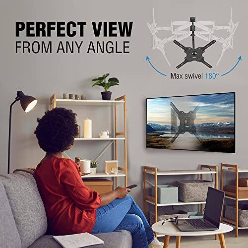 PERFECT VIEW FROM ANY ANGLE

Max swivel 180°