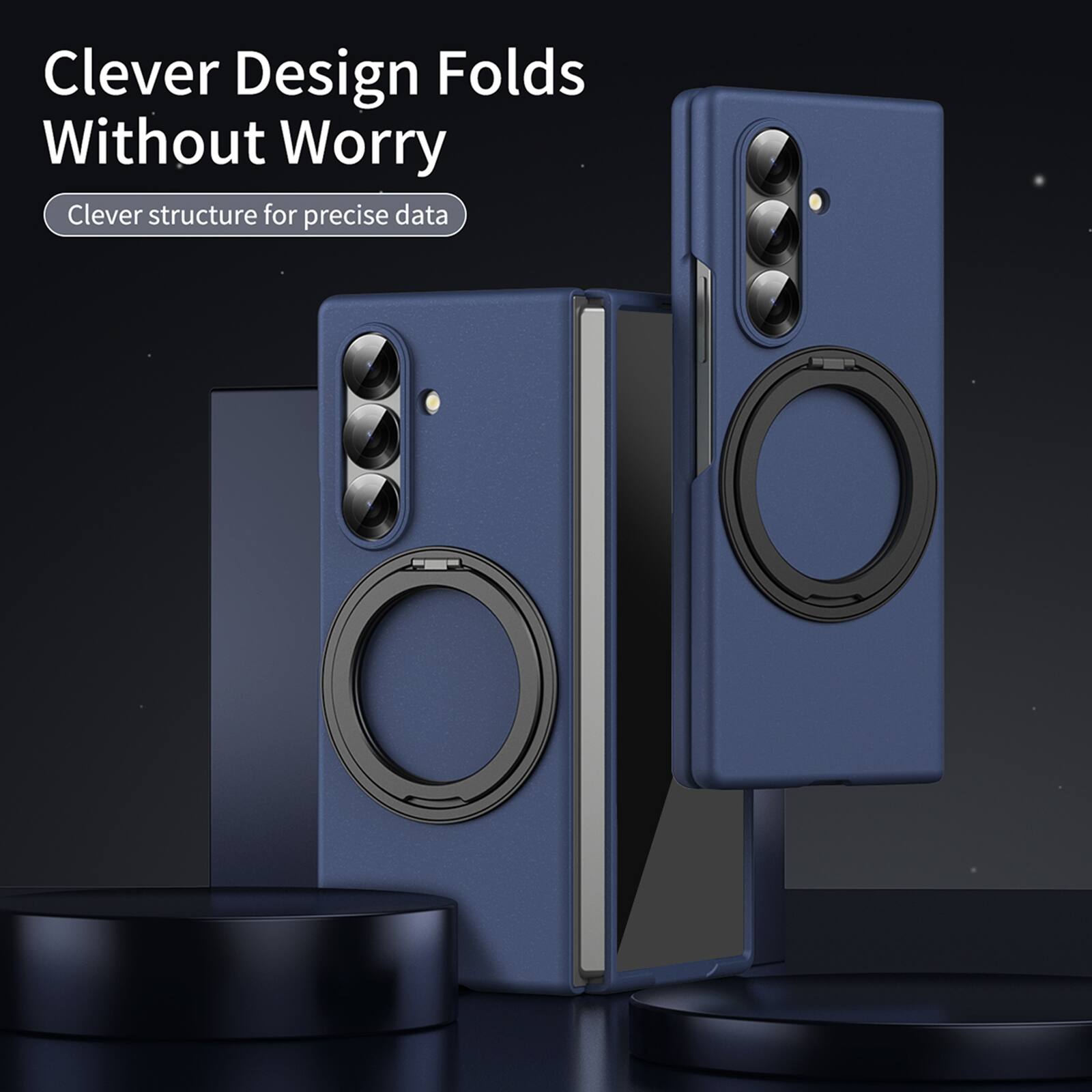 Clever Design Folds Without Worry  
Clever structure for precise data