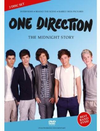 Front. One Direction - Midnight Story - DVD.