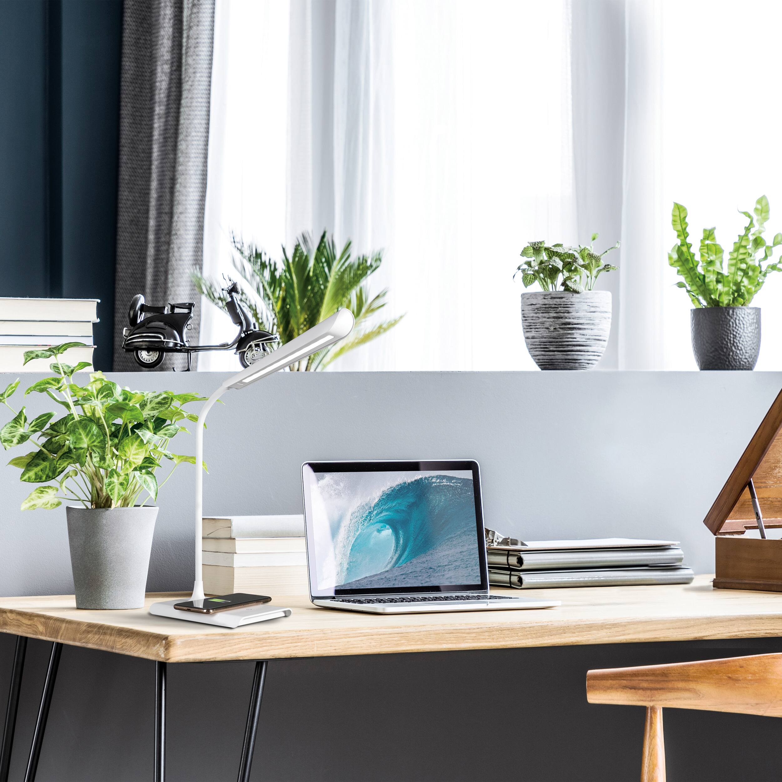 Alt View 18. OttLite - Slimline LED Desk Lamp - Black.