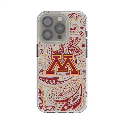 Front. Keyscaper - Minnesota Golden Gophers iPhone Clear Case - 13 mini - Multicolor.