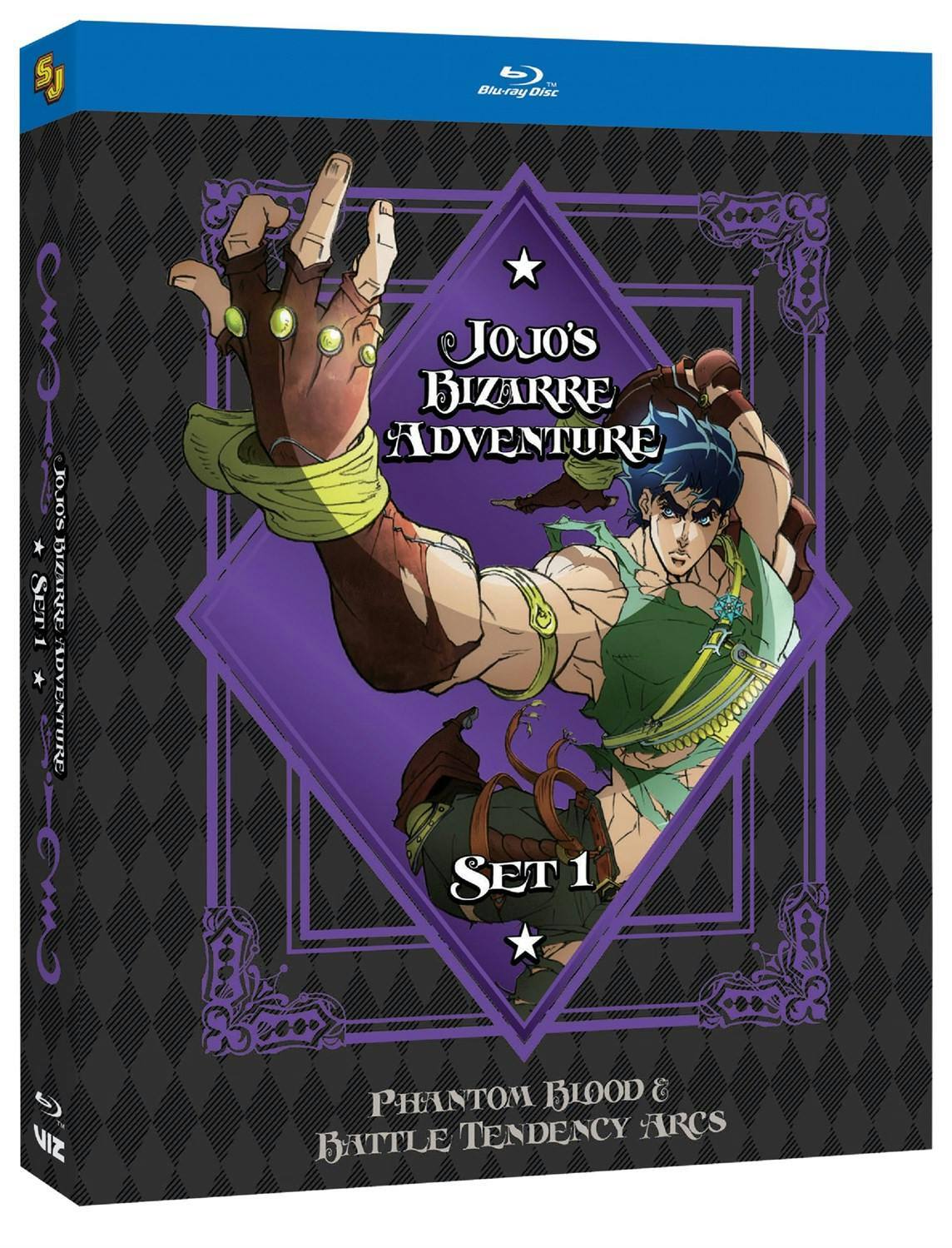 Angle. JoJo's Bizarre Adventure Set One: Phantom Blood/Battle Tendency (Box Set) [Blu-ray].