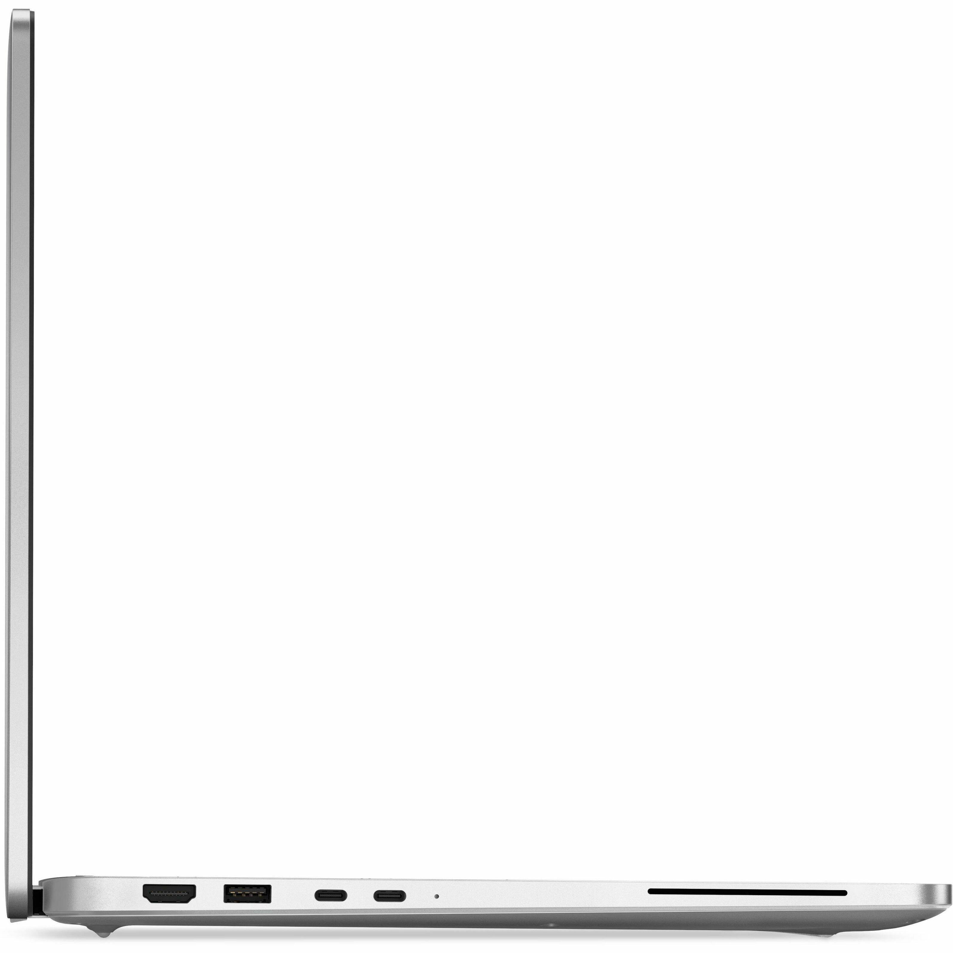 Alt View 5. Dell - Dell Pro 16 Plus PB16250 16" Copilot+ PC Notebook - Full HD Plus - 60 Hz - Intel Core Ultra 7 268V - vPro Technology - Silver.