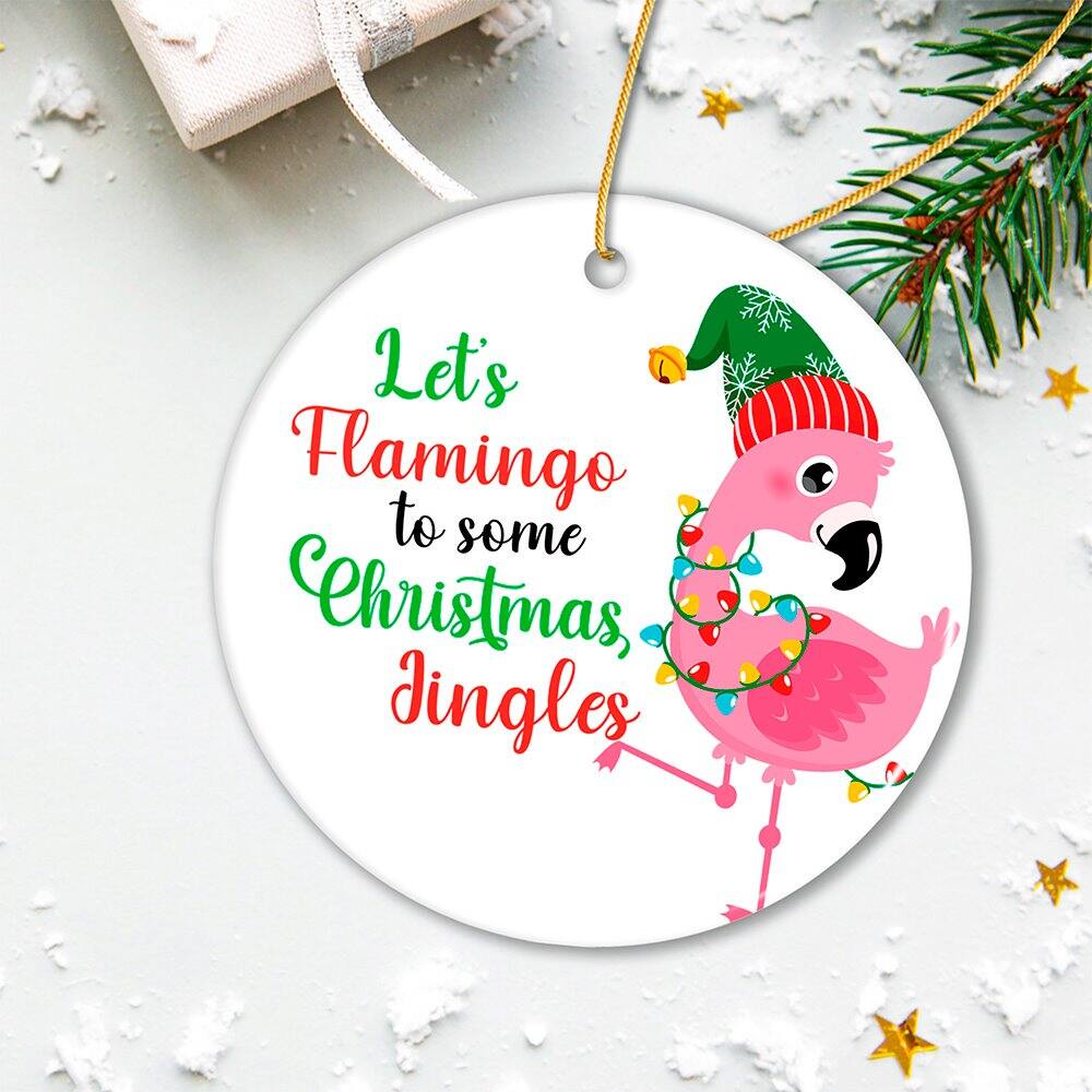 Let's go Flamingo to some Christmas Jingles