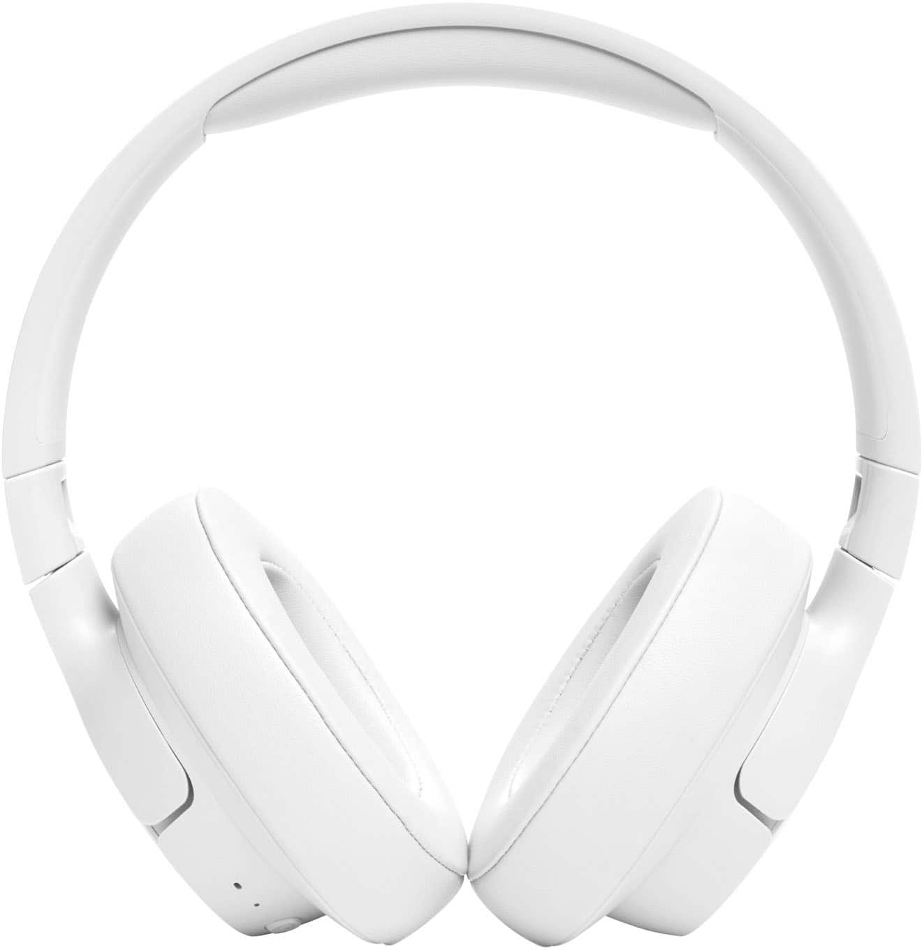Angle. JBL - Tune 720BT Over-Ear Bluetooth Headpones - 2024 - White.