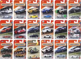 Mattel - Matchbox 1:64 Basic 24-Piece Car Collection J Assortment - COLLECTIBLES - Multicolor