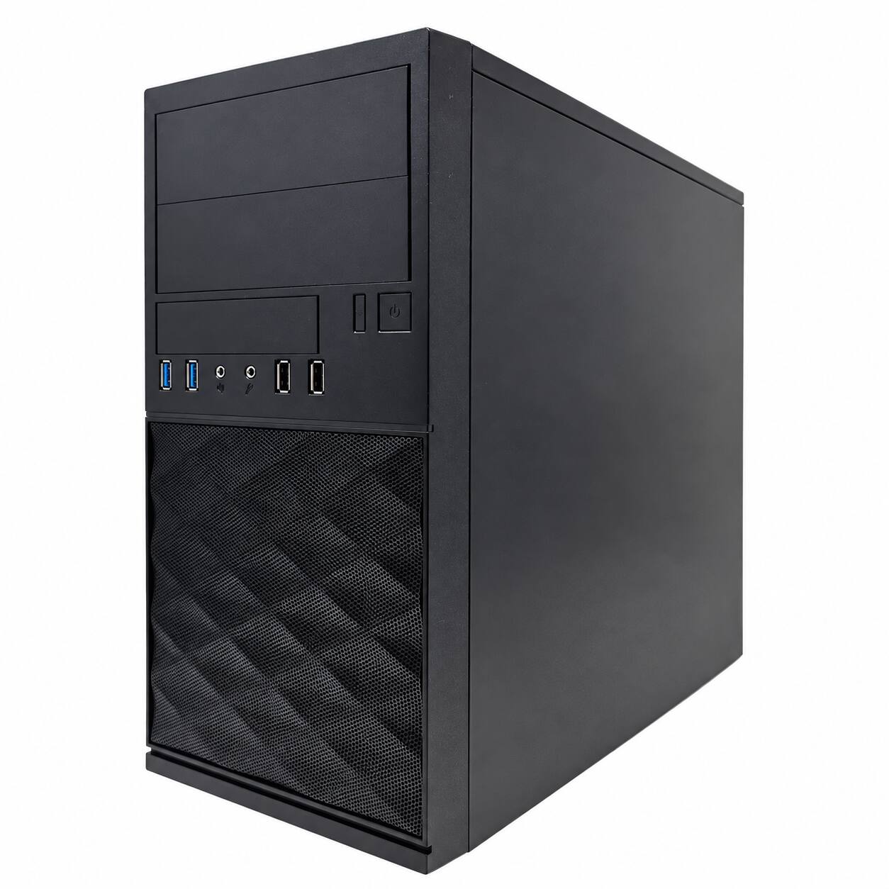 In Win EFS052 Micro ATX Mini Tower PC Case with 450W Power Supply Pre ...