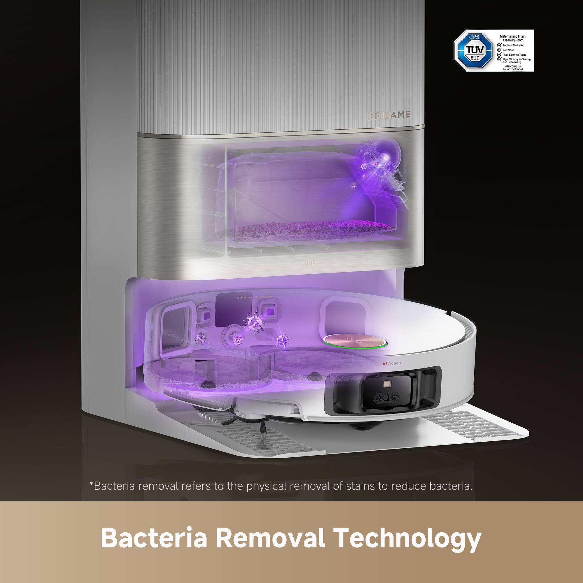TUV SUD - Cores E

I adda I DREAME

*Bacteria removal refers to the physical removal of stains to reduce bacteria.

Bacteria Removal Technology