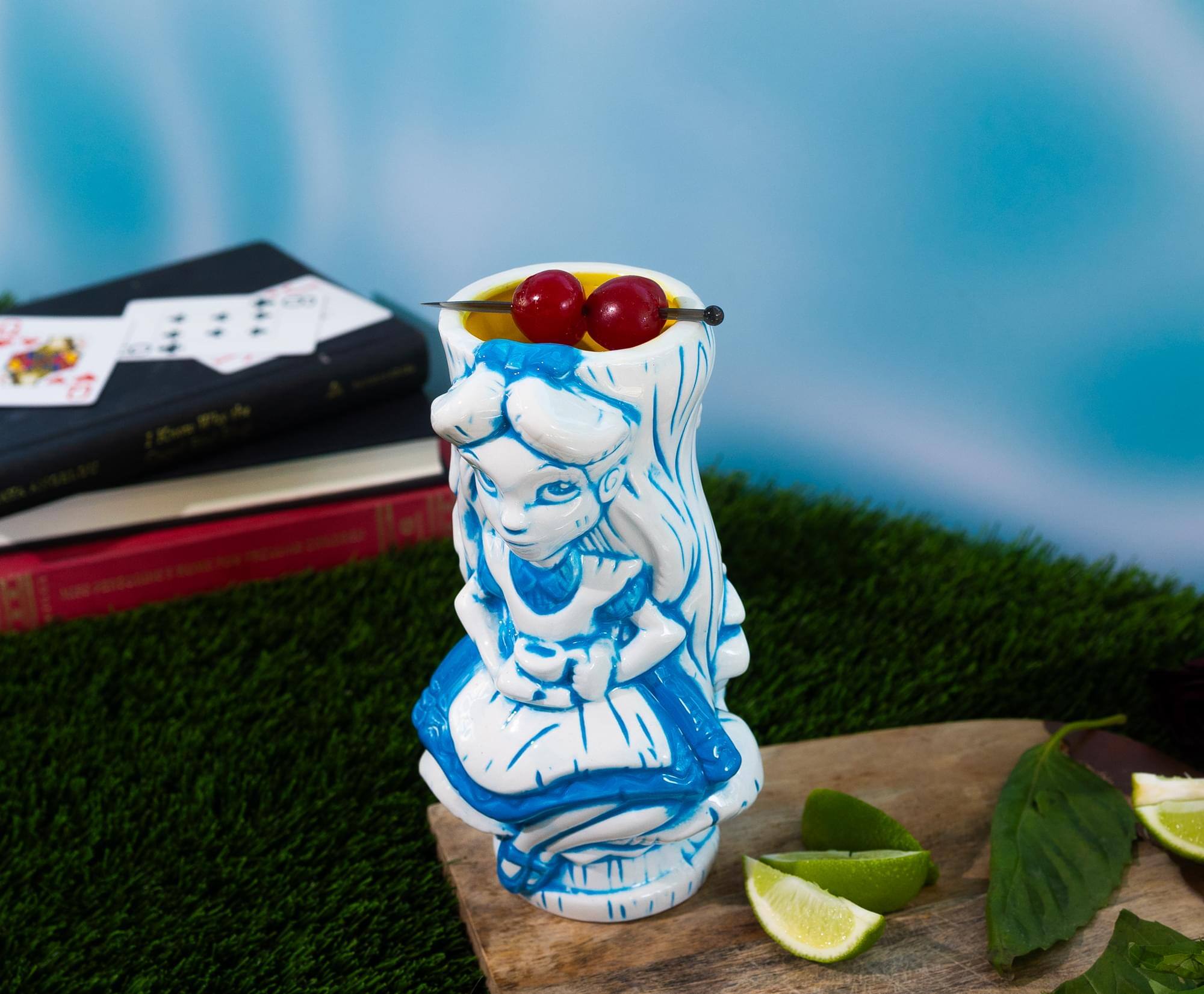 Alt View 3. Disney - Geeki Tikis Disney Alice In Wonderland Alice Ceramic Mug | Holds 20 Ounces - White.