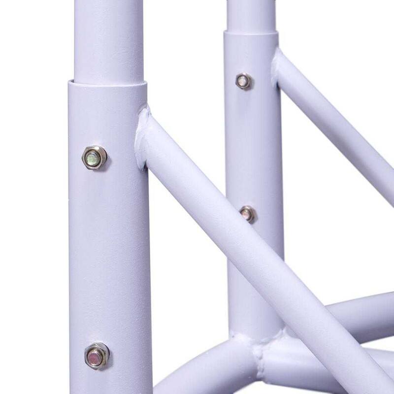 Alt View 7. LeisureMod - Leisuremod Modern 2-Person Outdoor Egg Swing White Wicker Chair with Stand, Plush Washable Cushions & Waterproof Cover - Beige.