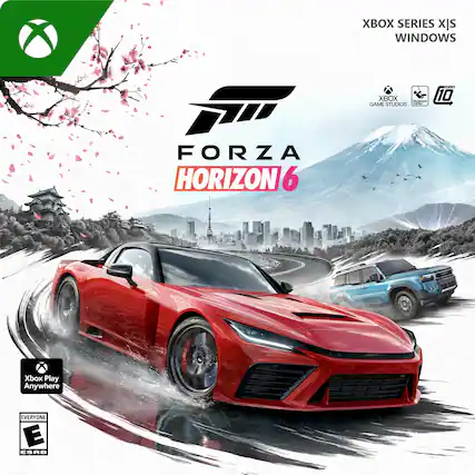 XBOX SERIES X|S WINDOWS
FORZA HORIZON 6
XBOX GAME STUDIOS
Xbox Play Anywhere
EVERYONE E ESRB
10 - E (Everyone)