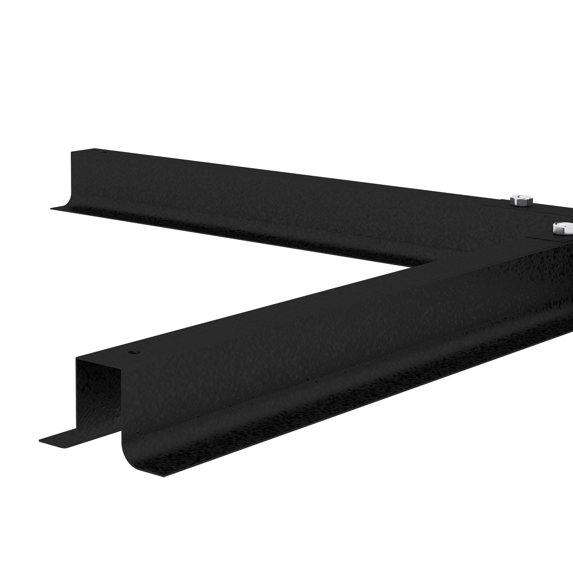 Alt View 8. Outsunny - Outdoor Universal Cross Brace Stand for Small Offset Umbrella or Large Market Umbrella - Black.