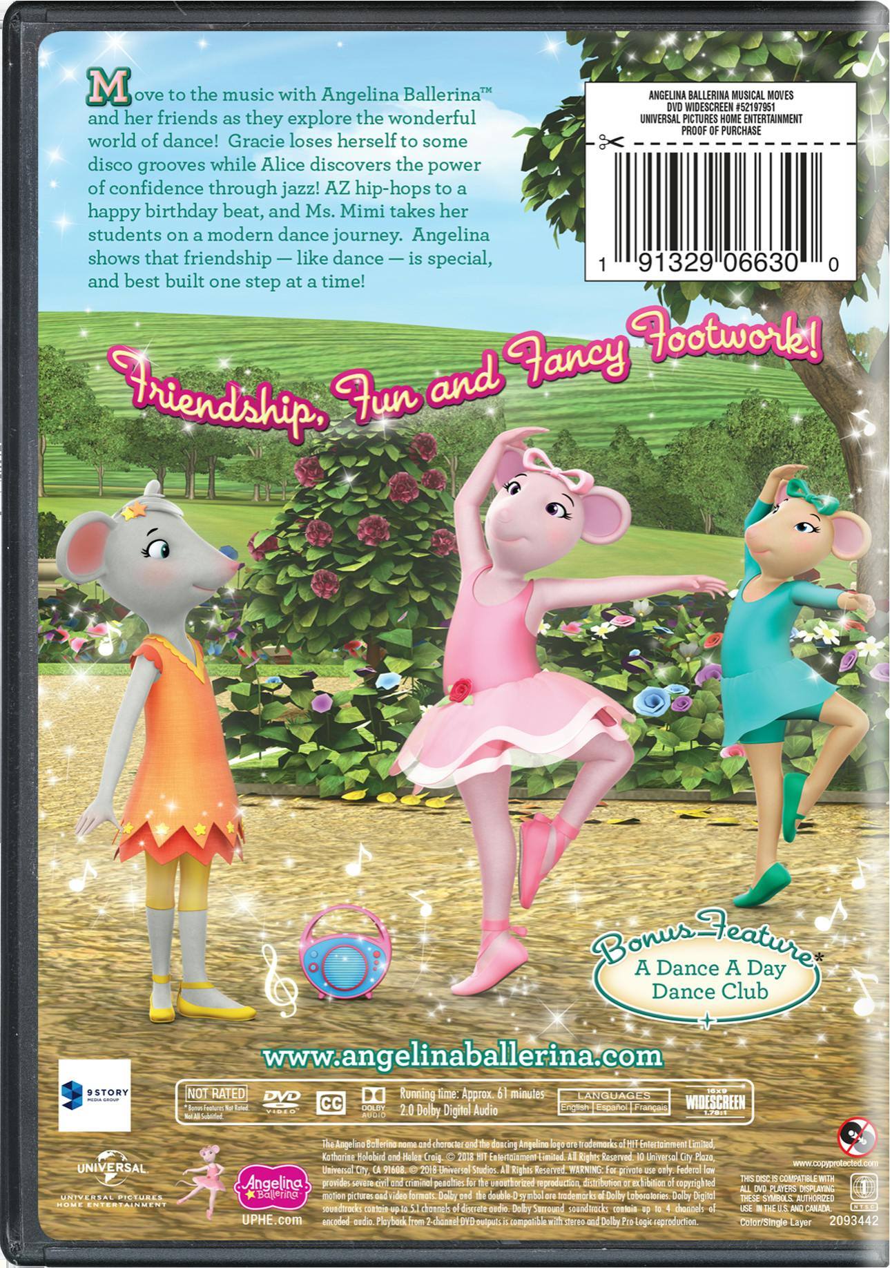 Angle. Angelina Ballerina: Musical Moves [DVD].