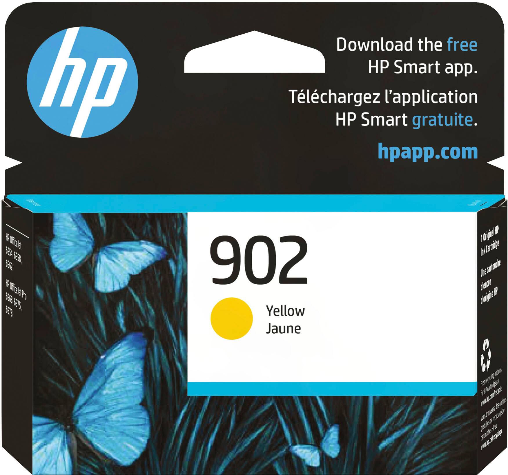 HP - 902 Standard Capacity Ink Cartridge - Yellow