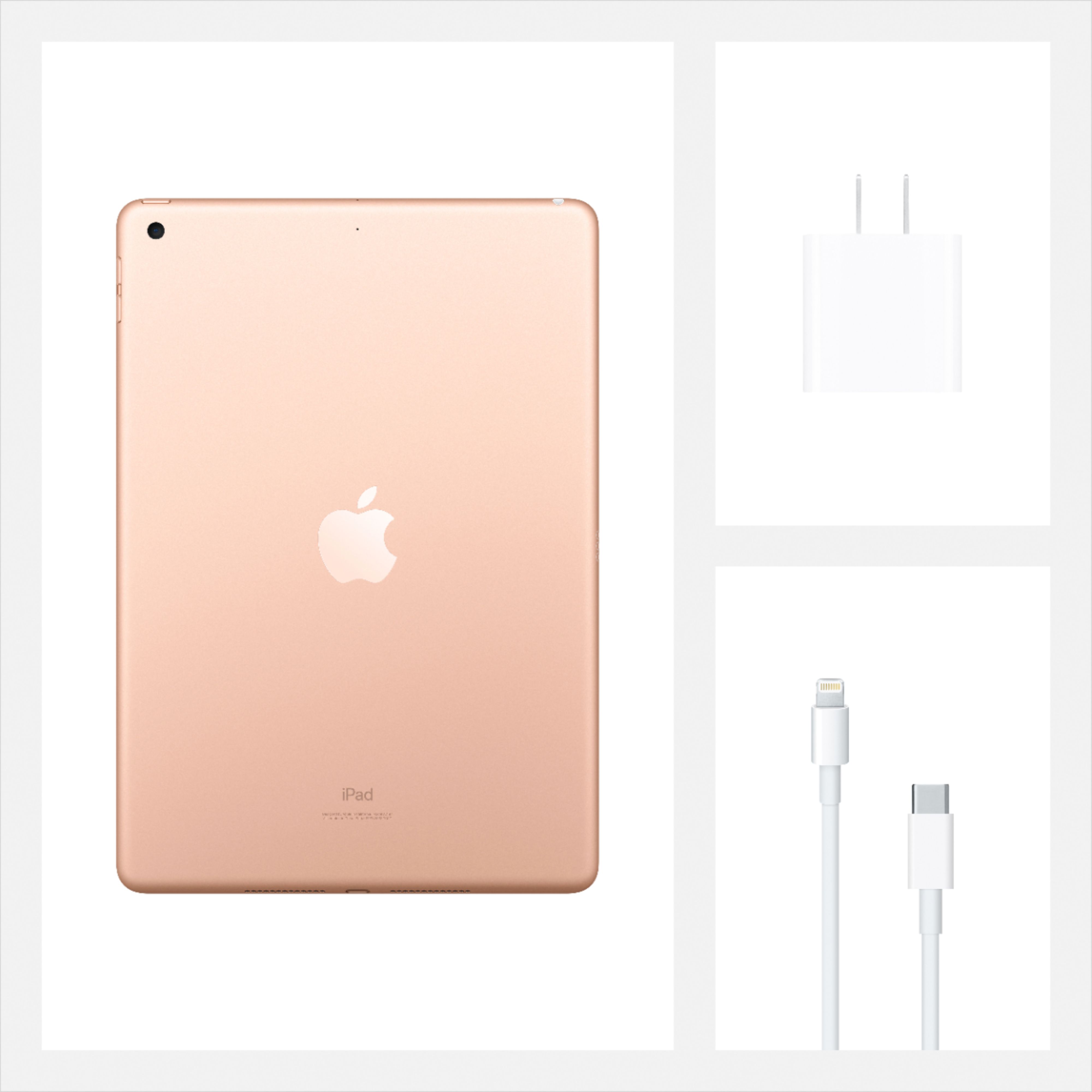 Best Buy: Apple 10.2-Inch iPad (8th Generation) with Wi-Fi 128GB Gold  MYLF2LL/A