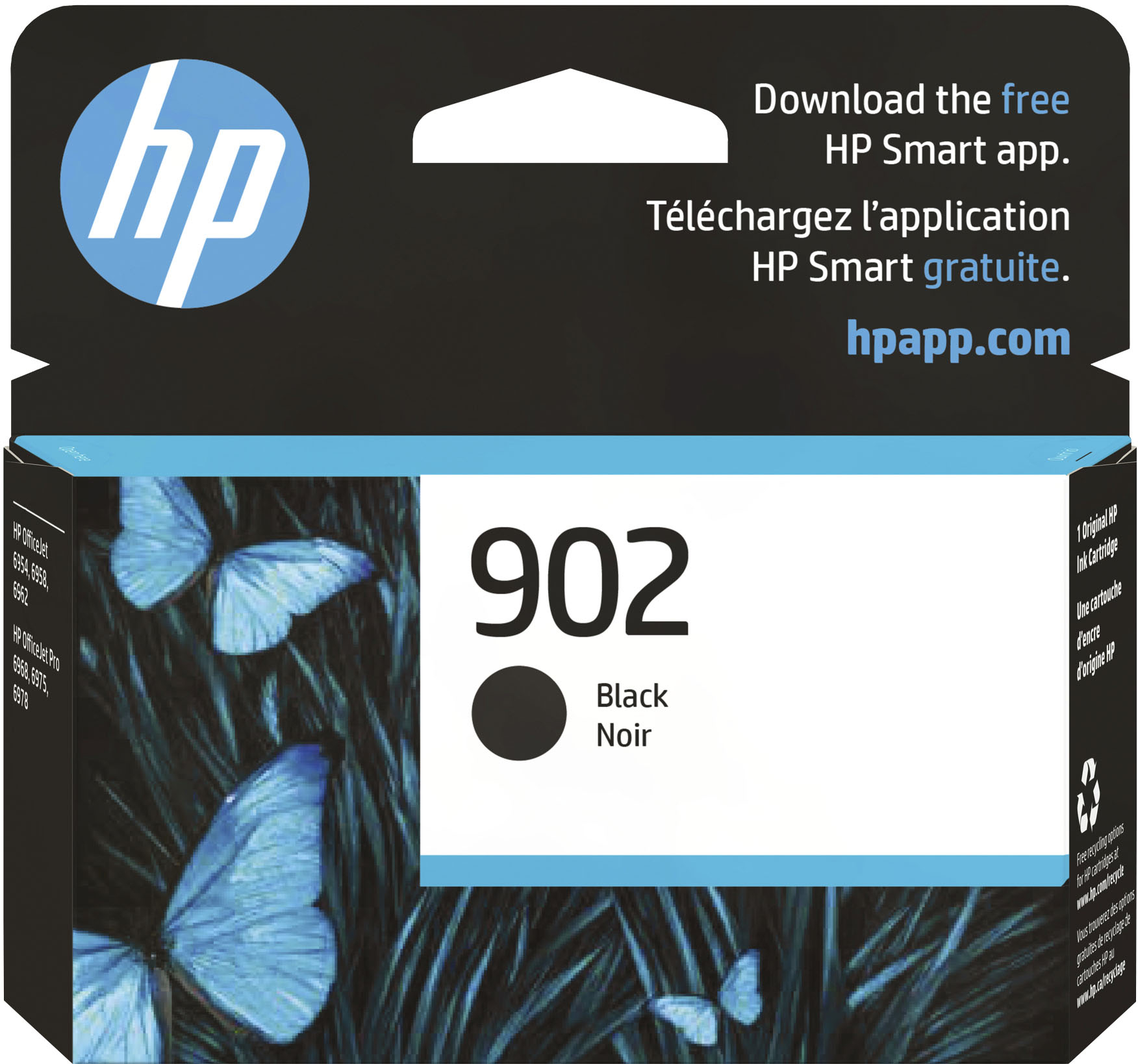 Compatible avec HP 302 XL cartouches d'encre Noir Tri-couleur