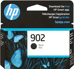 HP - 902 Standard Capacity Ink Cartridge - Black - Front_Zoom