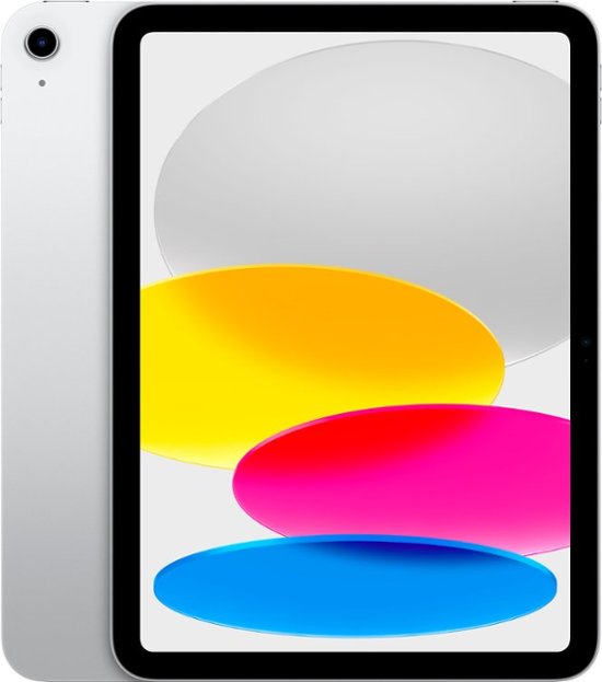 Apple 10.9-Inch iPad Latest Model (10th Generation) with Wi-Fi 64GB Silver  MPQ03LL/A - Best Buy