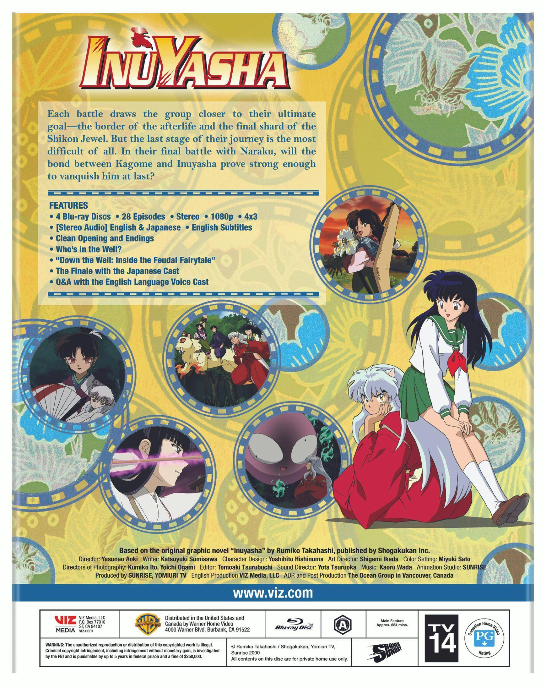 Angle. Inuyasha: Set 6 (Box Set) [Blu-ray].