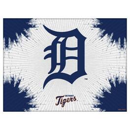 Holland Bar Stool Co. - Detroit Tigers 15" x 20" Splash Canvas Wall Art - Multicolor