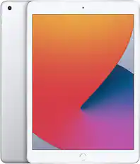 Front. Apple - iPad 8th Gen A2270 (WiFi) 32GB - Silver.